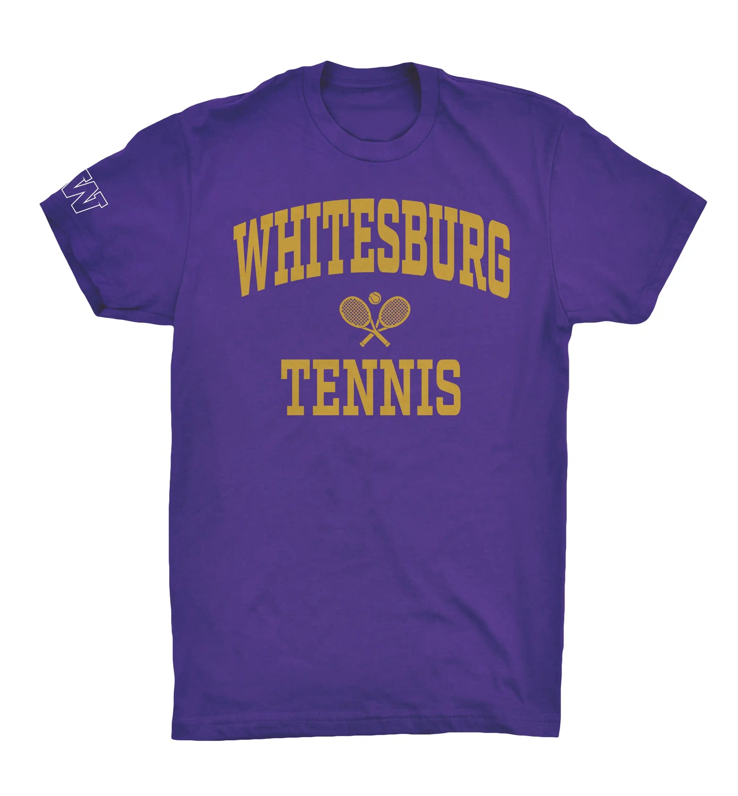 TENNIS - Collegiate Letters Tshirt 64000