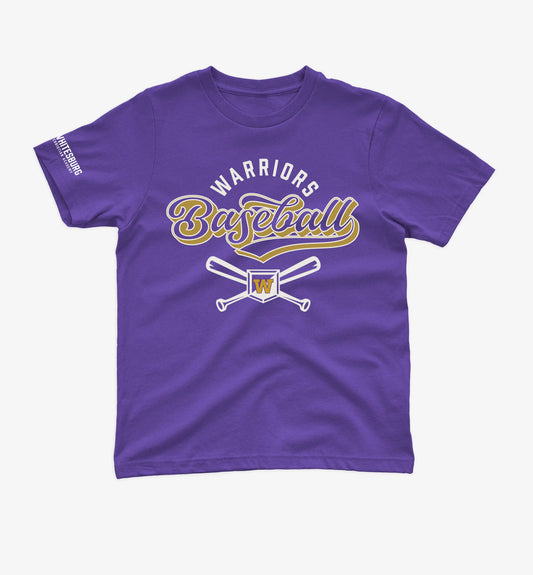YOUTH BASEBALL - Crossed Bats Tshirt - 64000b