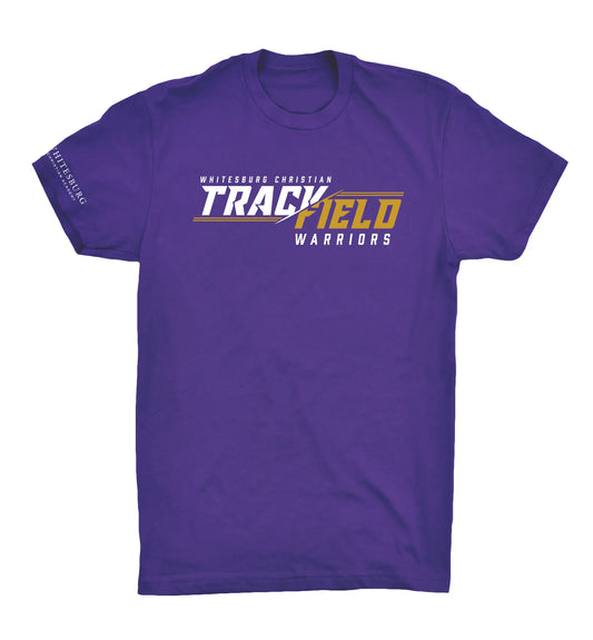 TRACK & FIELD - Warriors Purple Tshirt - 64000