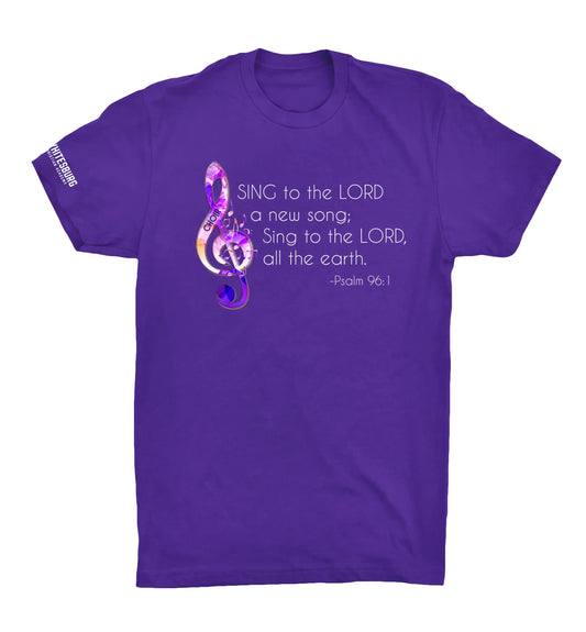 CHOIR - Psalm 96:1 Tshirt - 64000