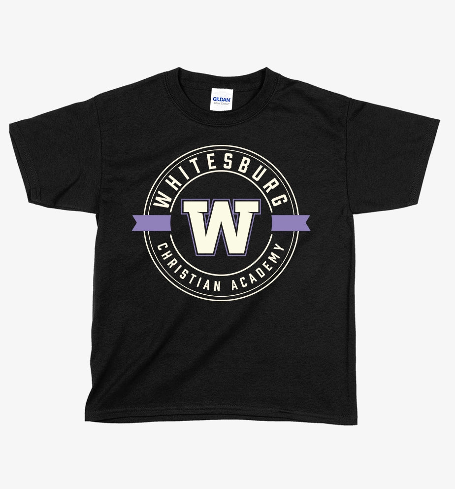 YOUTH Circle W Tshirt - 5000b