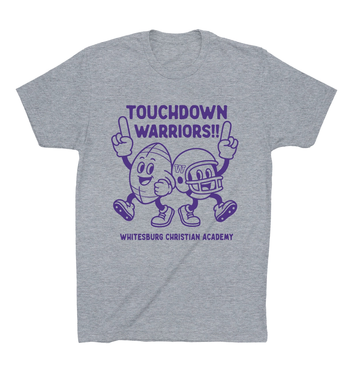 FOOTBALL - Touchdown Characters Tshirt - 64000