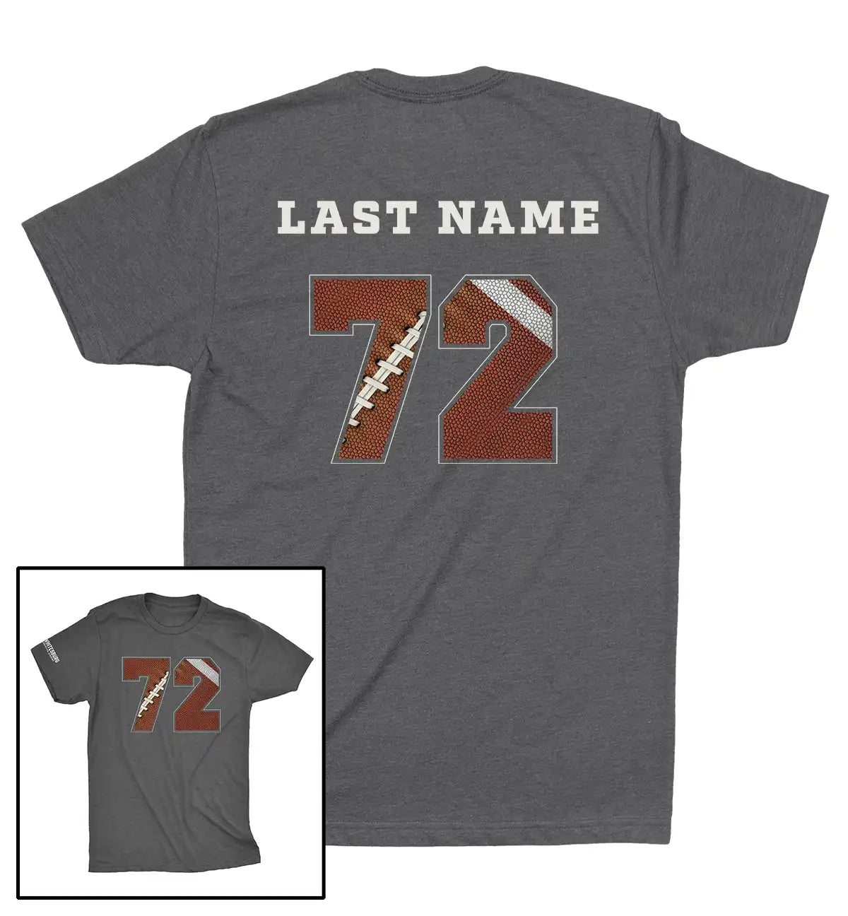 FOOTBALL - Pigskin - Personalized Tshirt