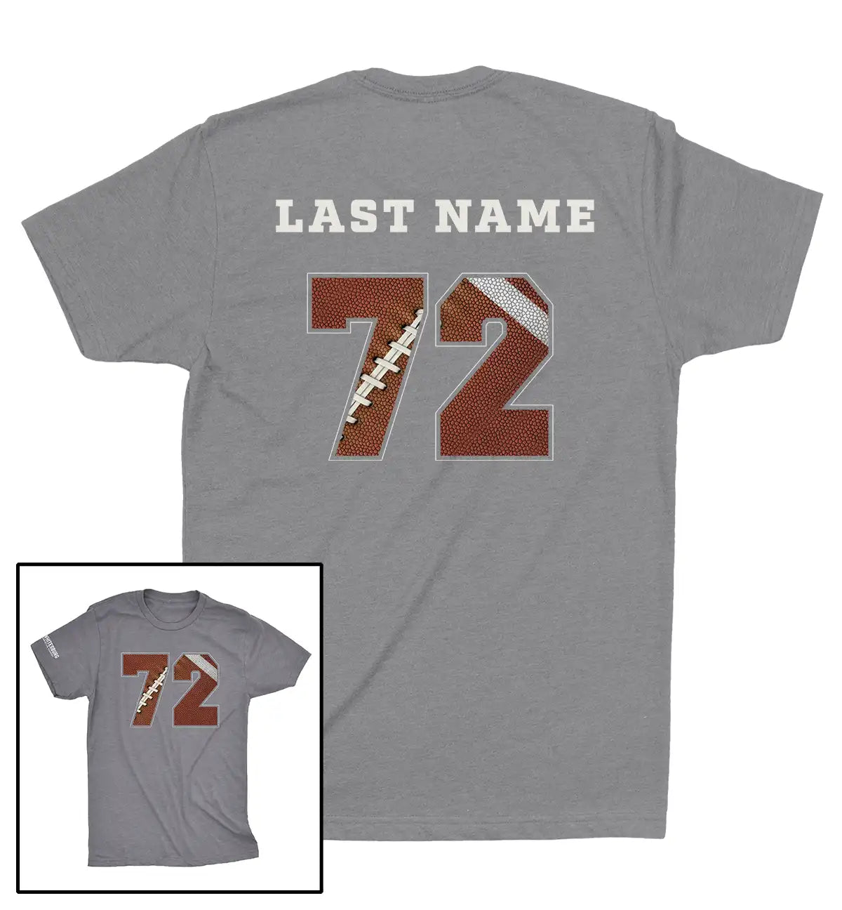 FOOTBALL - Pigskin - Personalized Tshirt