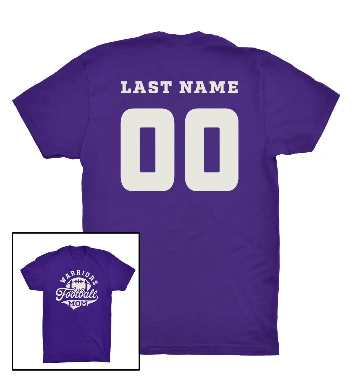 FOOTBALL - Mom Script - Personalized Tshirt