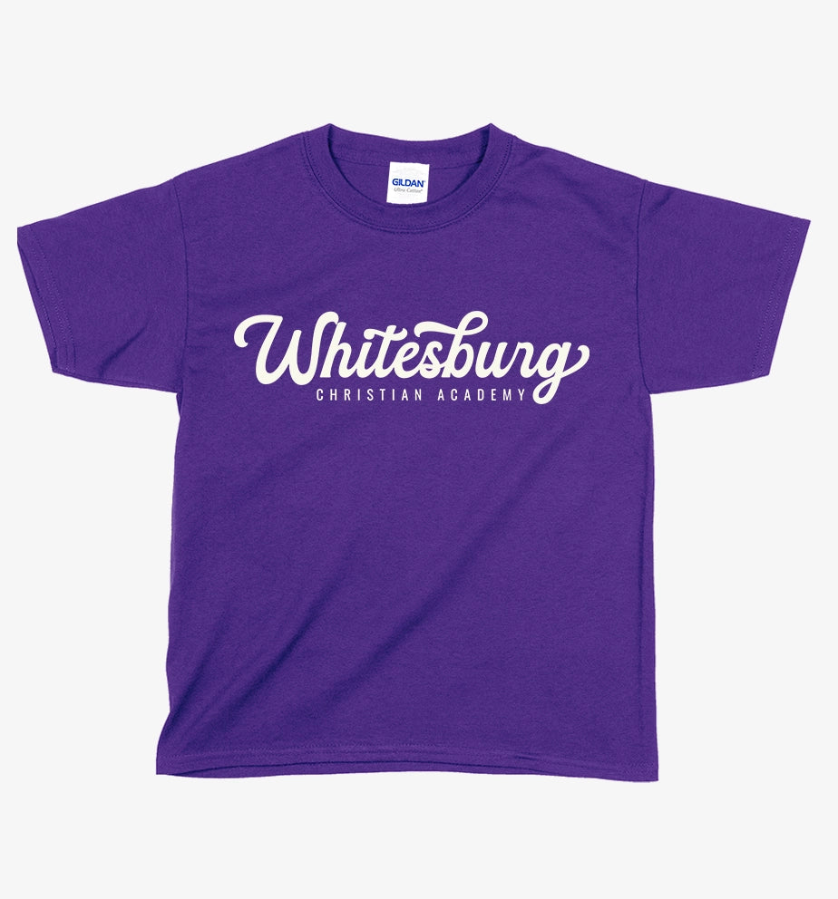 YOUTH Whitesburg Script Tshirt - 5000b