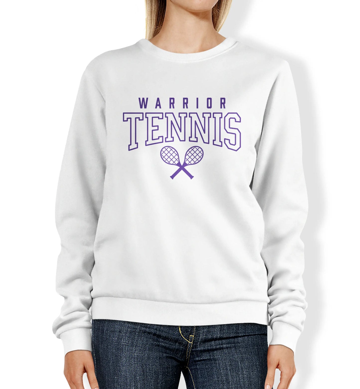 TENNIS - Crossed Racquets Sweatshirt - PC78 New