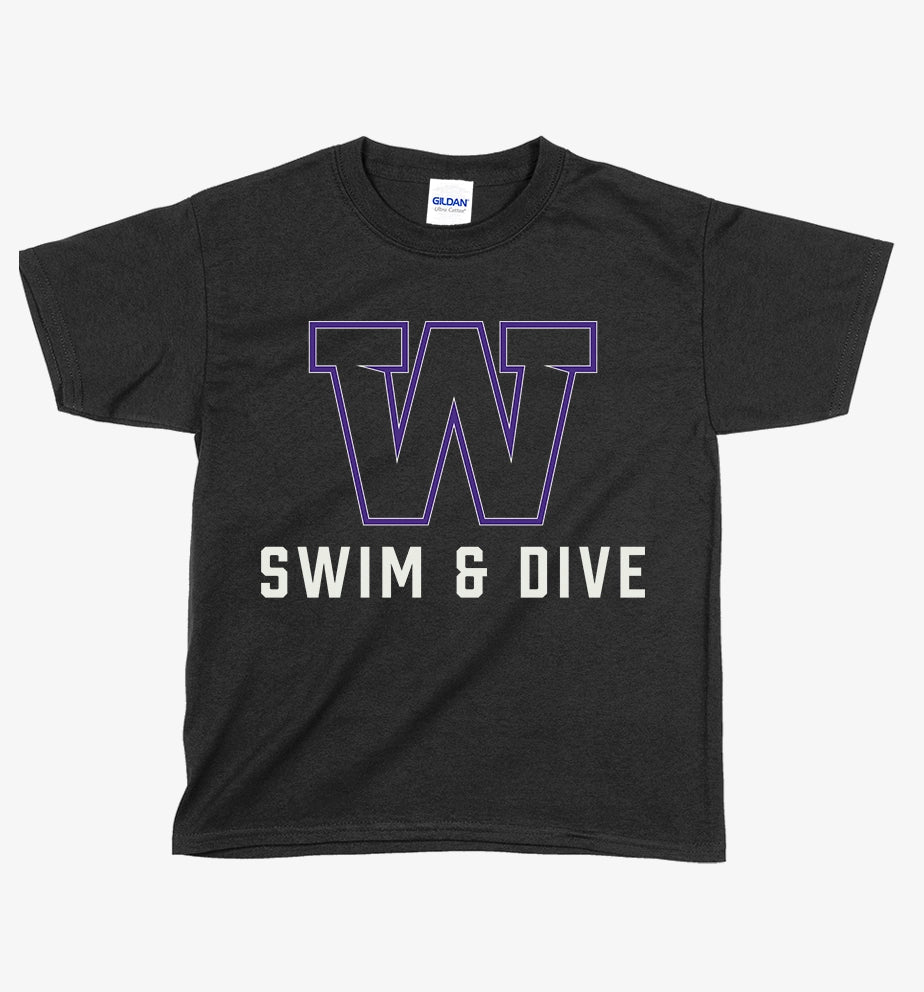 YOUTH SWIM & DIVE - Classic W Tshirt - 5000b