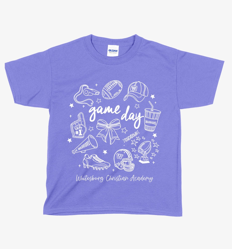 YOUTH FOOTBALL - Game Day Tshirt - 5000b