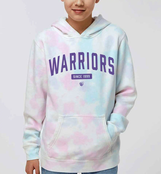 YOUTH Warriors Cotton Candy Tie Dye Hoodie - PRM1500TD