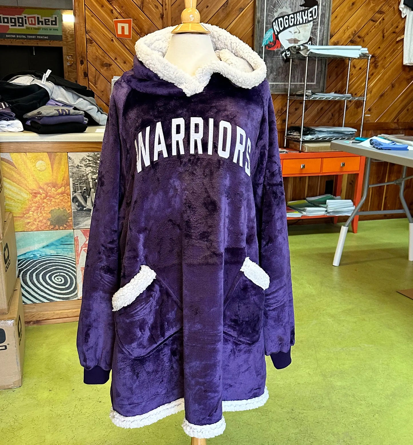 Wearable Blanket Hoodie
