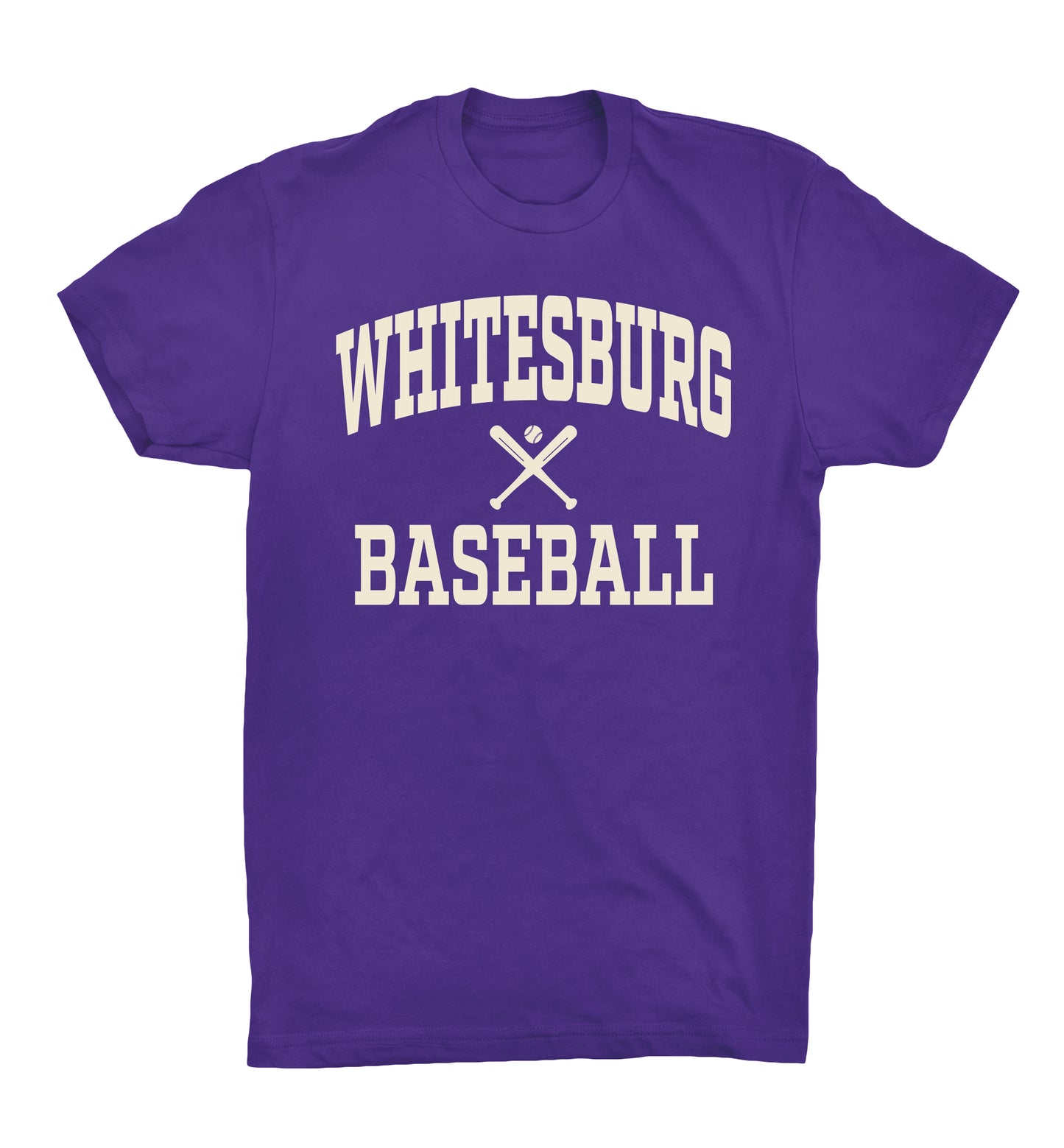 BASEBALL - Collegiate Letters Tshirt - 64000