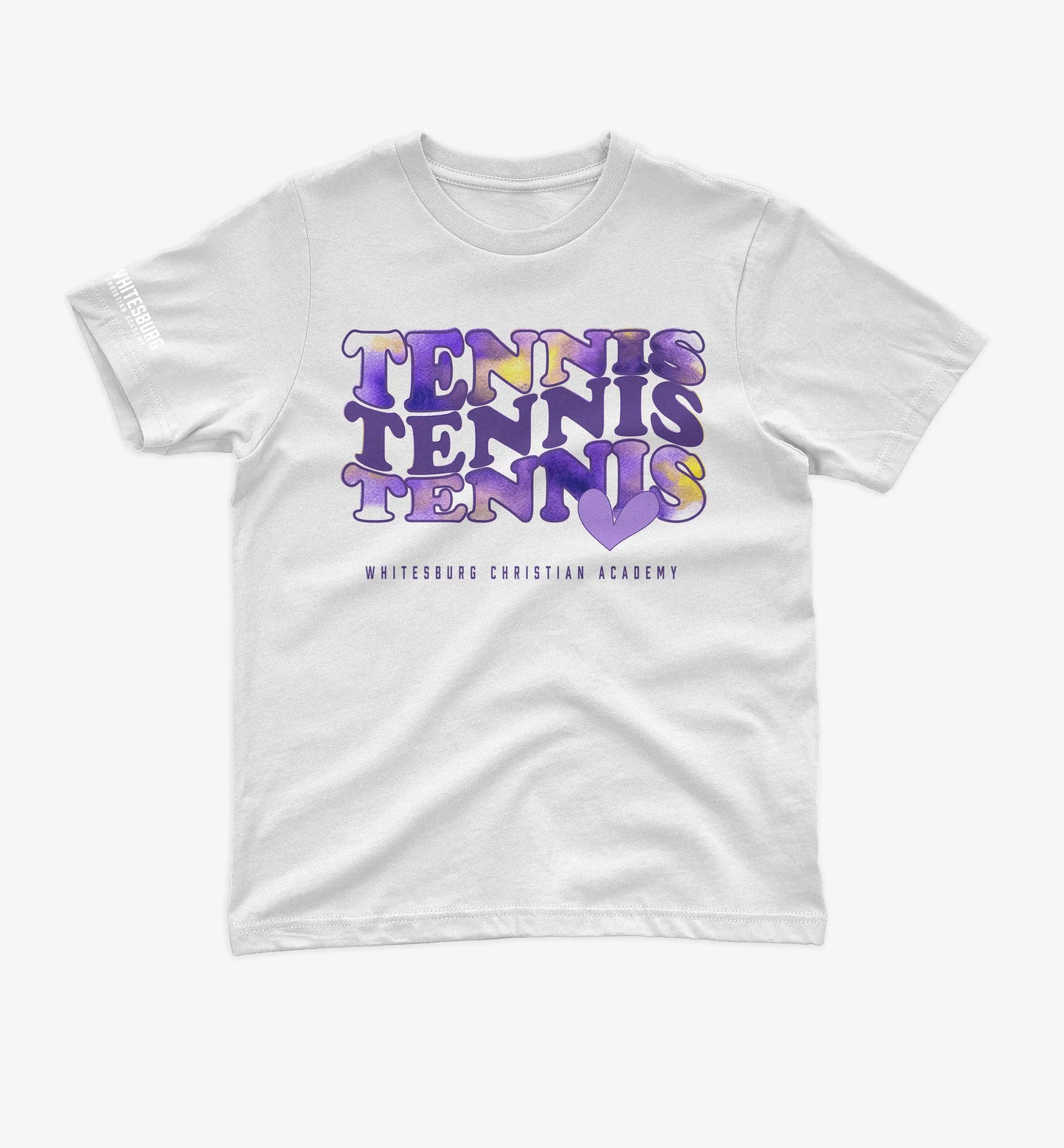 YOUTH TENNIS - Groovy Letters Tshirt