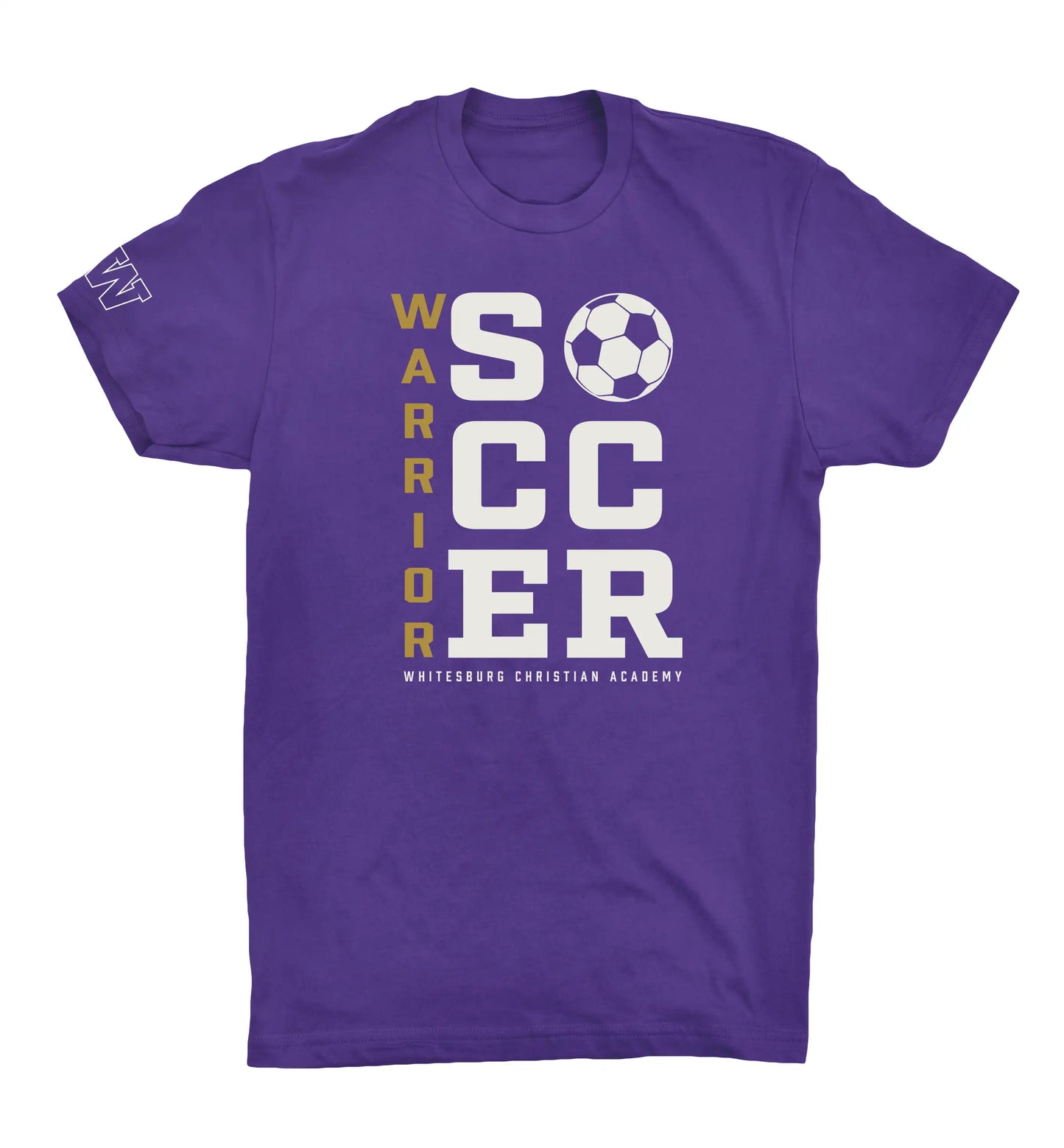 SOCCER - Stacked Letters Tshirt