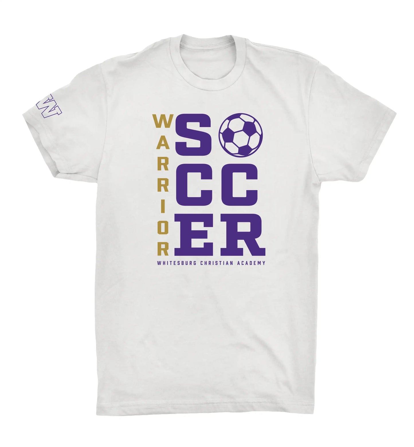 SOCCER - Stacked Letters Tshirt