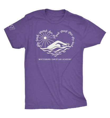 SWIM & DIVE - Heart Tshirt