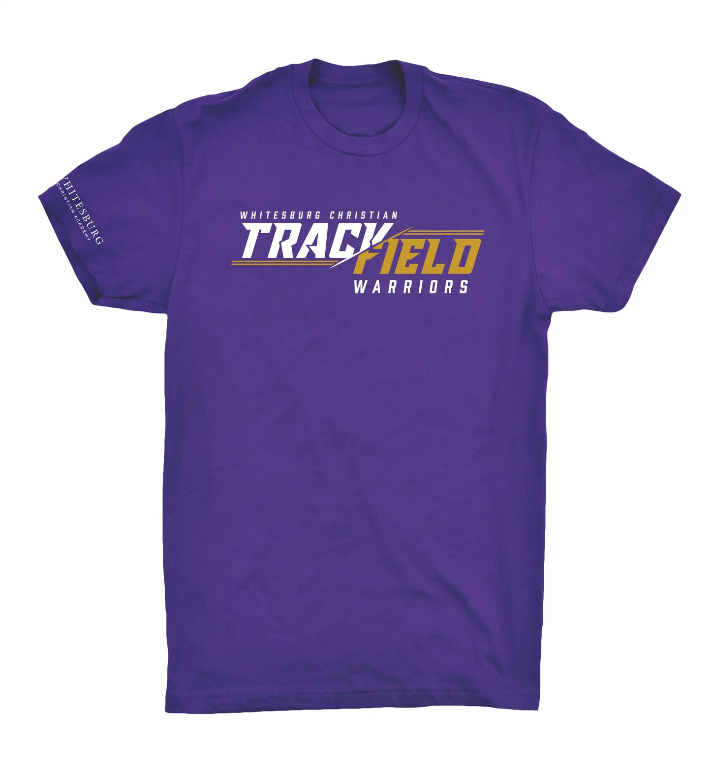 TRACK & FIELD - Warriors Purple Tshirt
