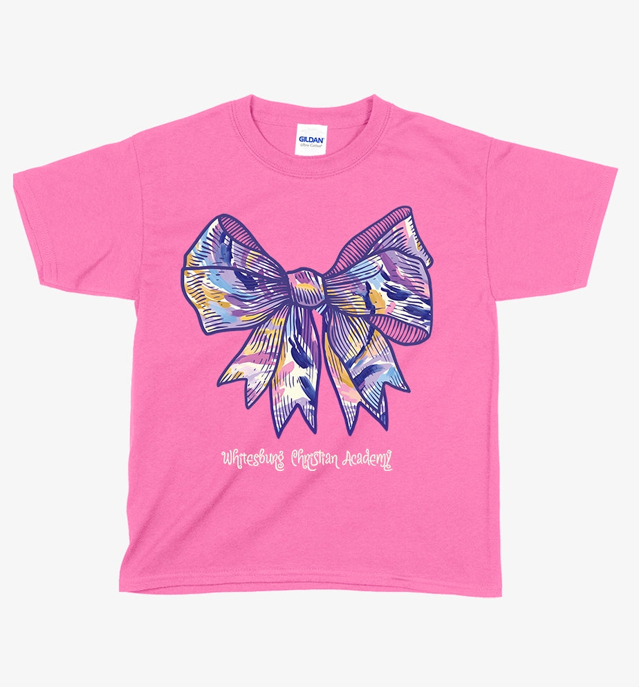 YOUTH Bow Tshirt - 5000b