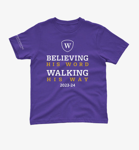 YOUTH Believing His Word Tshirt