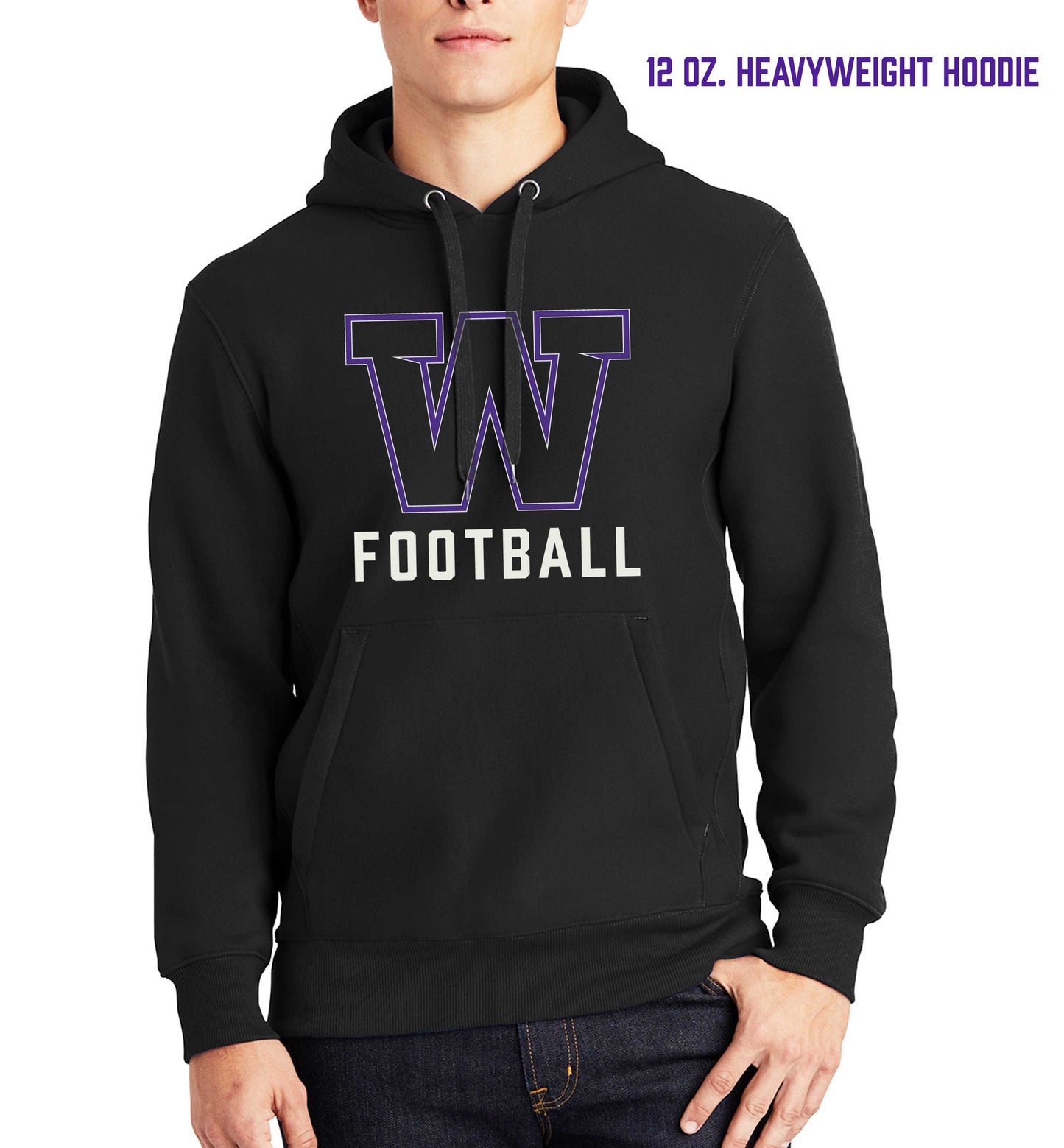 ADULT - FOOTBALL - HEAVYWEIGHT W Hoodie - F281