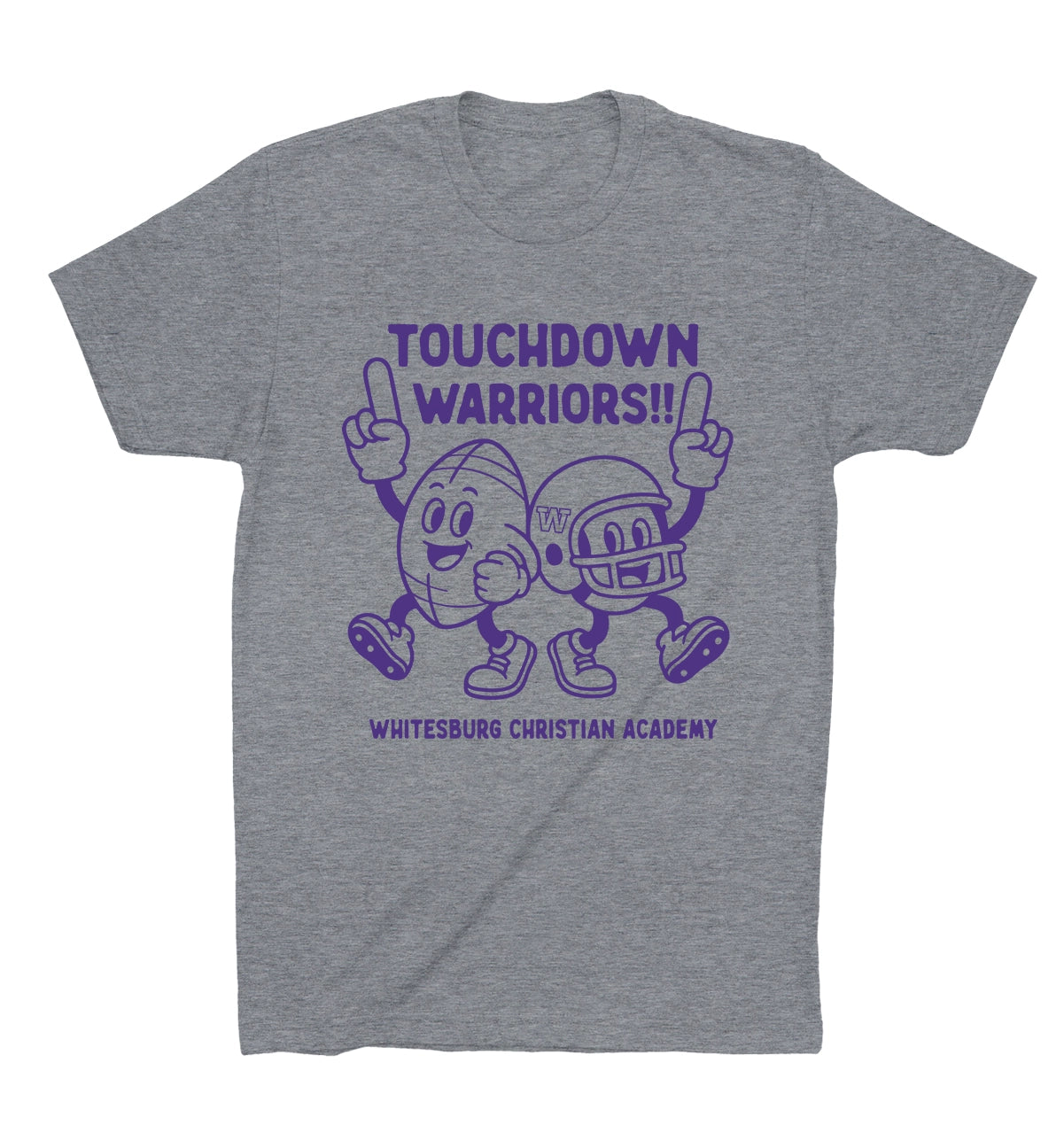 FOOTBALL - Touchdown Characters Tshirt - 64000