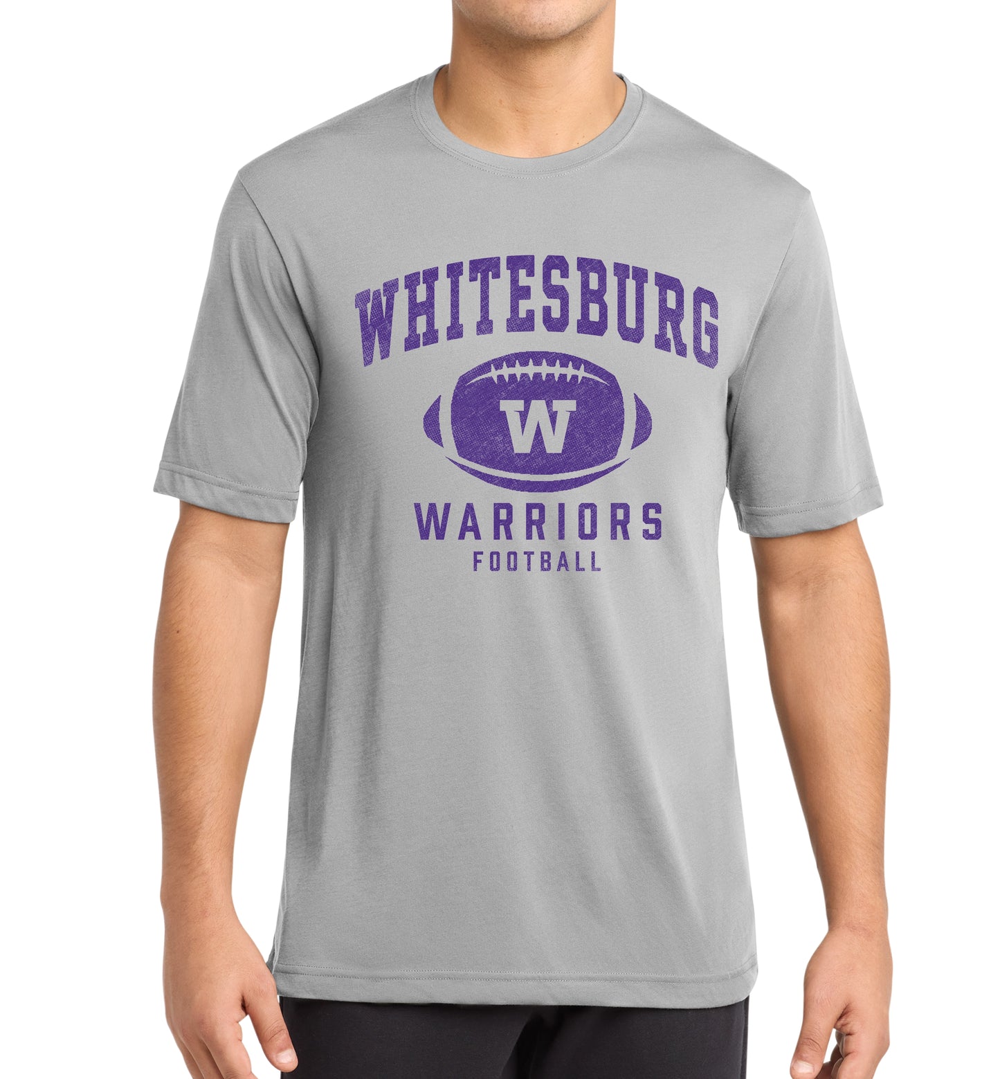 FOOTBALL - Old School Performance Tshirt - ST450