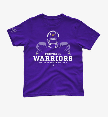 YOUTH FOOTBALL - FOCUSED Tshirt