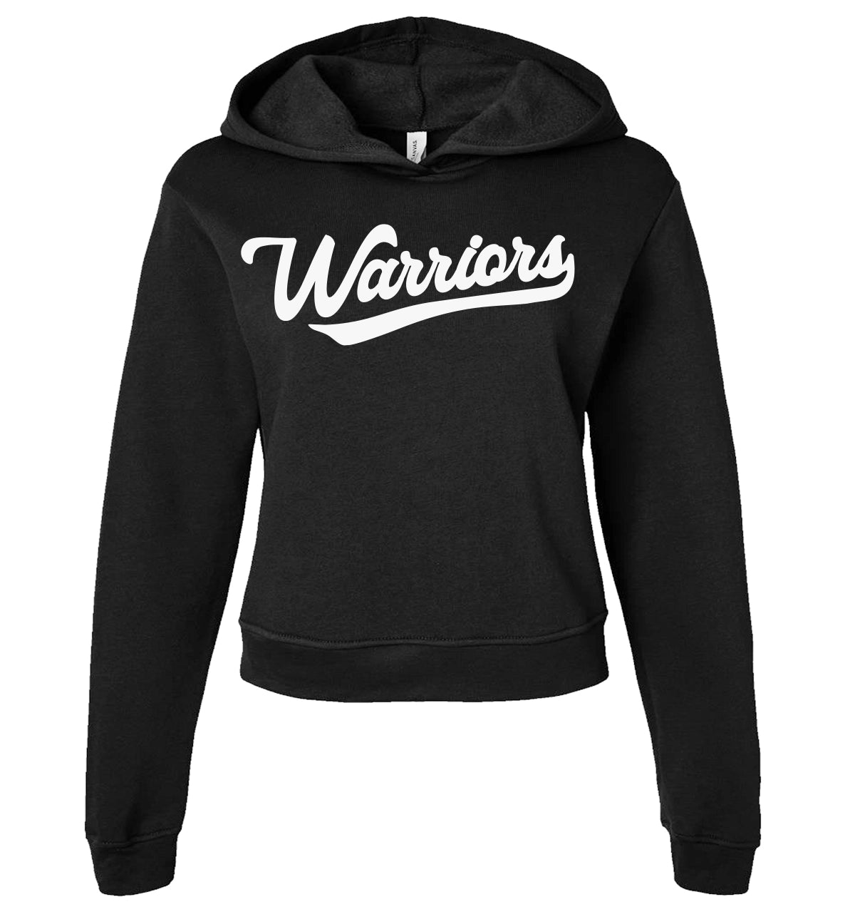 Mid-Length Flocked Warriors Classic Hoodie - 7519