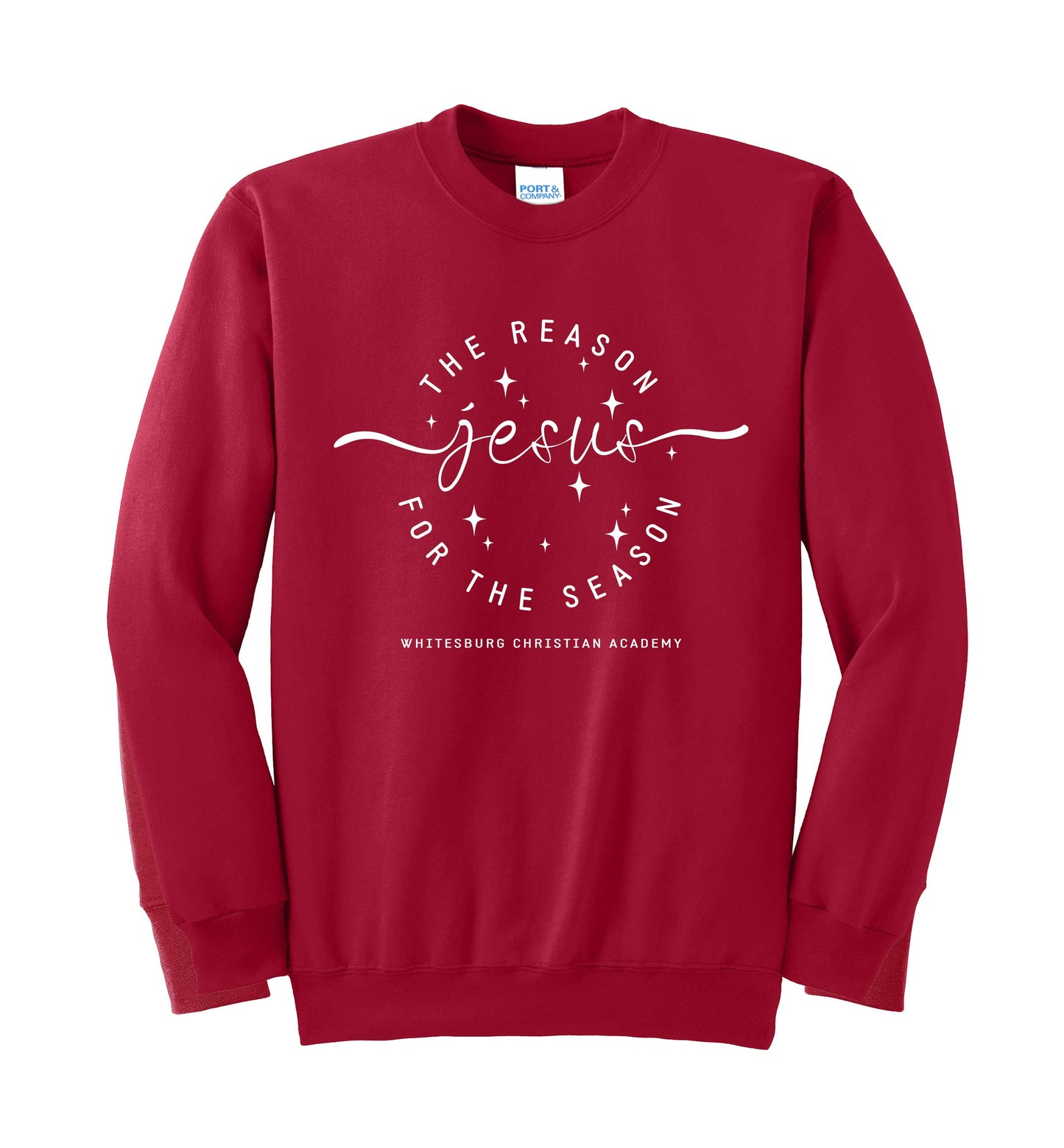 ADULT/YOUTH - 'Jesus is the Reason' Christmas Sweatshirt