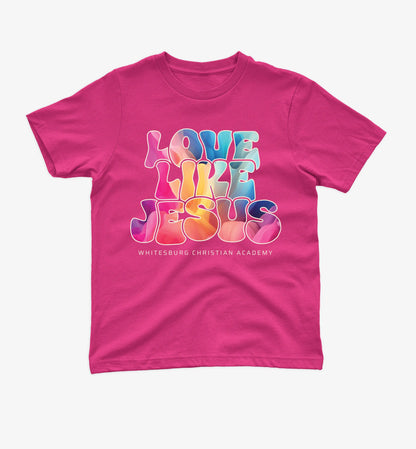 YOUTH Love Like Jesus Tshirt Swirl - DT6000Y