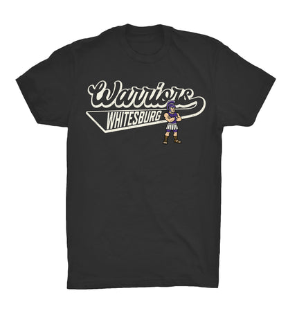 Warriors Mascot Swoosh Tshirt - 64000