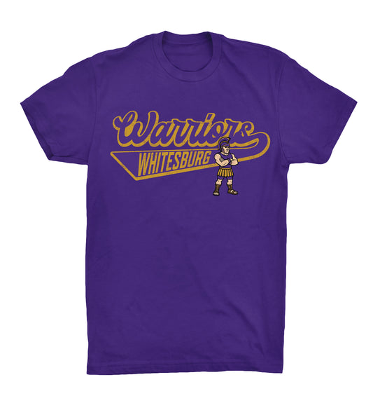 Warriors Mascot Swoosh Tshirt - 64000