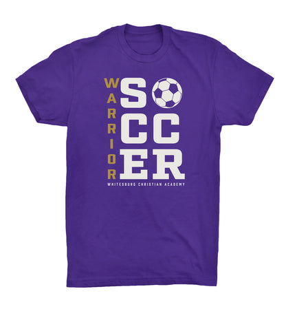 SOCCER - Stacked Letters Tshirt - 64000