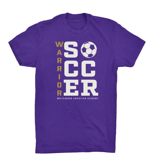 SOCCER - Stacked Letters Tshirt - 64000