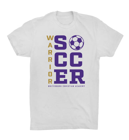 SOCCER - Stacked Letters Tshirt - 64000
