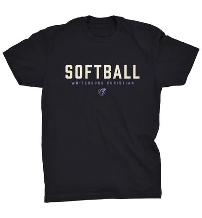 SOFTBALL Mascot Tshirt - 64000