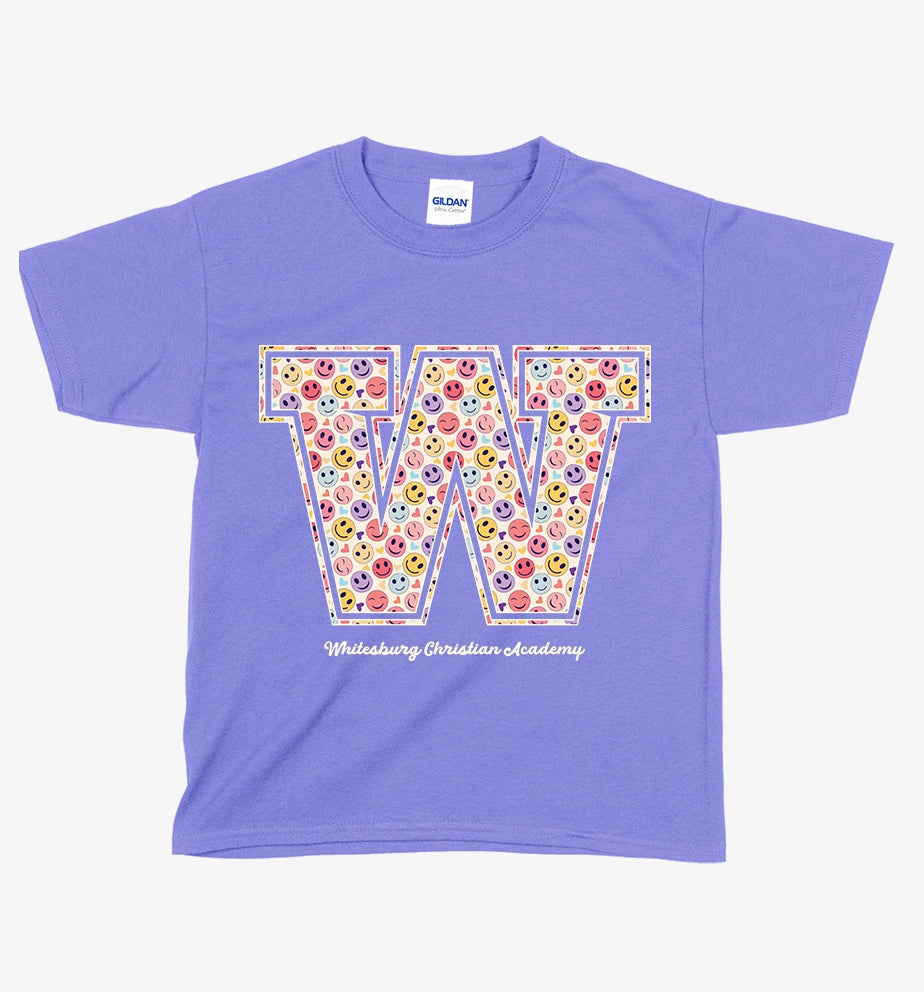 YOUTH Smiley W Tshirt - 5000b