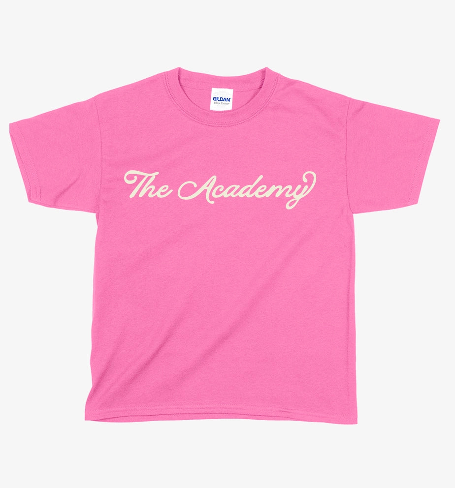 YOUTH The Academy New Script Tshirt - 5000b
