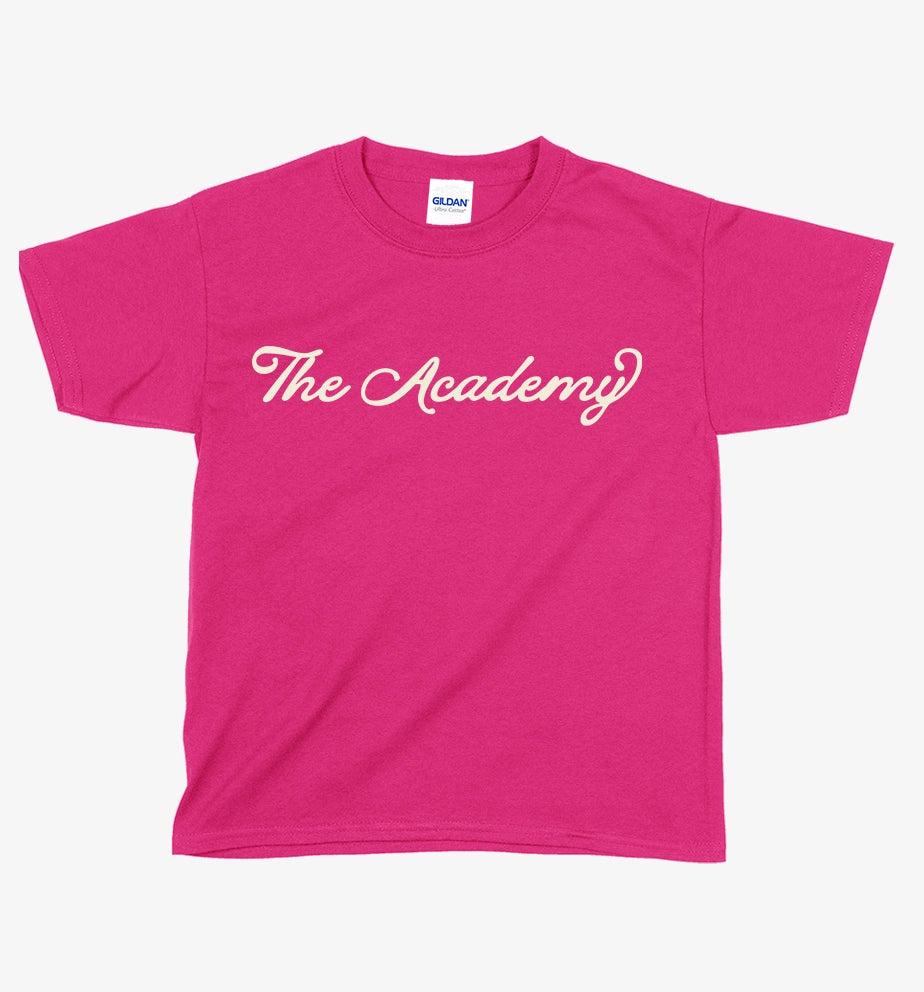 YOUTH The Academy New Script Tshirt - 5000b