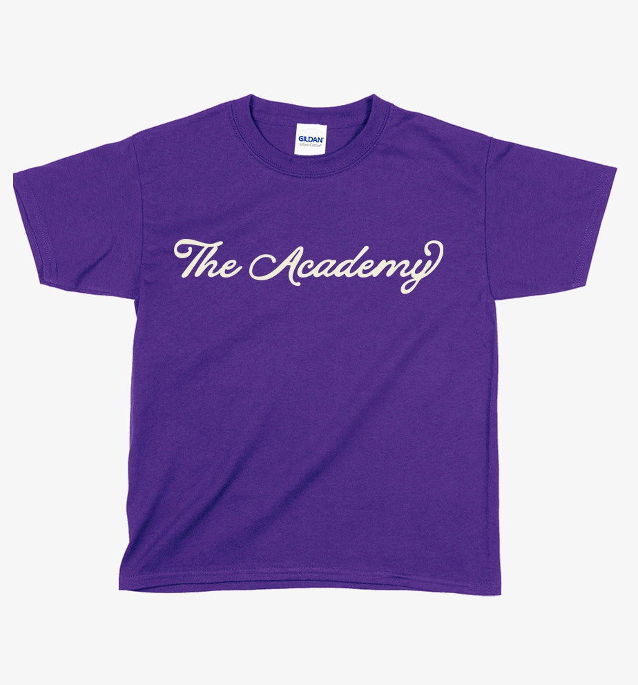 YOUTH The Academy New Script Tshirt - 5000b