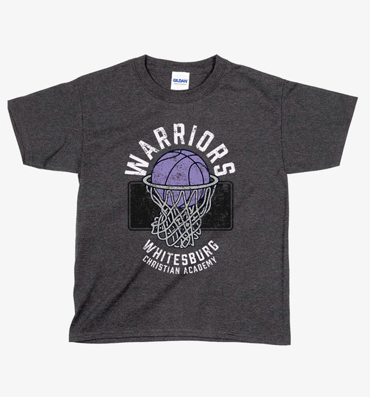 YOUTH BASKETBALL - 2 Points Tshirt - 5000b