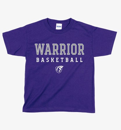 YOUTH BASKETBALL - Block Collegiate Tshirt - 5000b