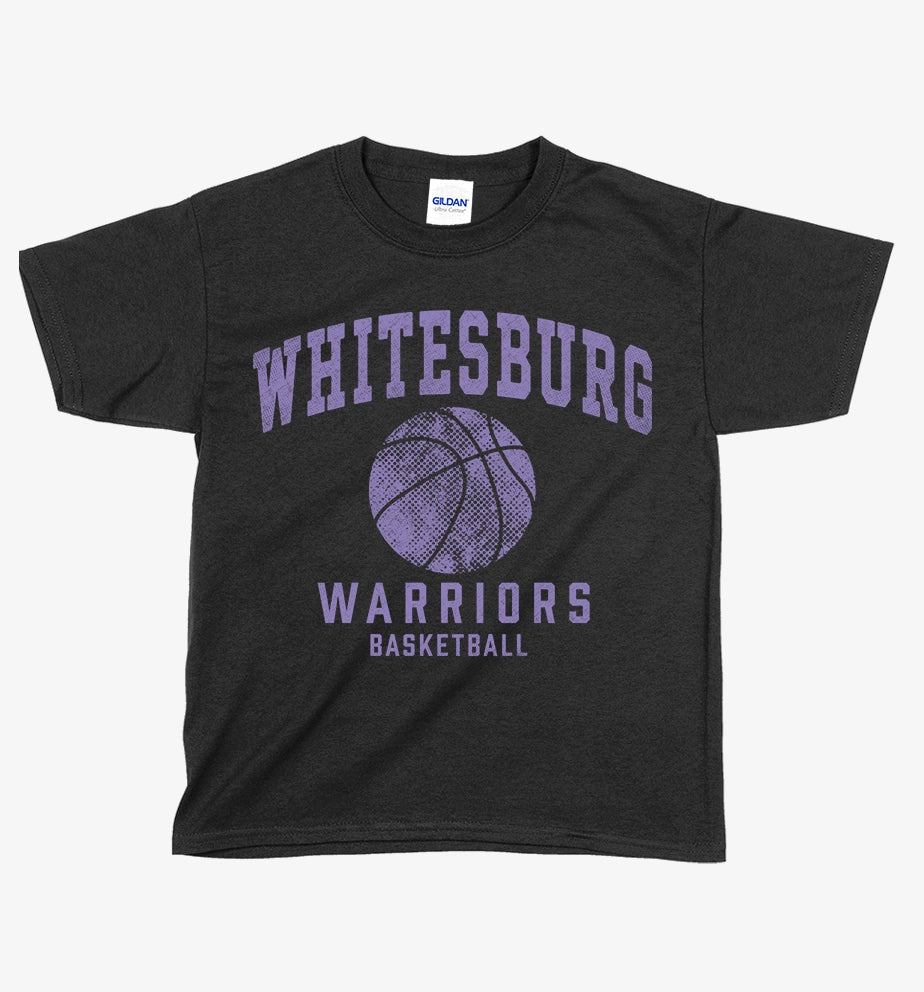 YOUTH BASKETBALL - OLD SCHOOL Tshirt - 5000b