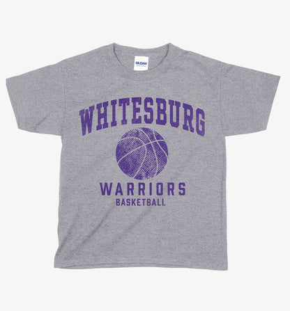 YOUTH BASKETBALL - OLD SCHOOL Tshirt - 5000b
