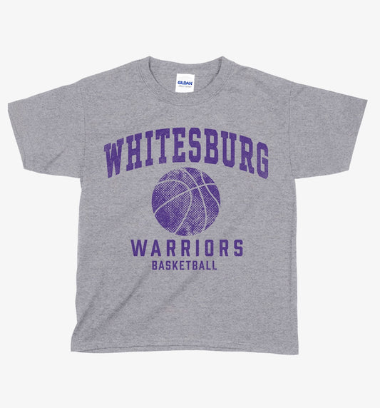 YOUTH BASKETBALL - OLD SCHOOL Tshirt - 5000b