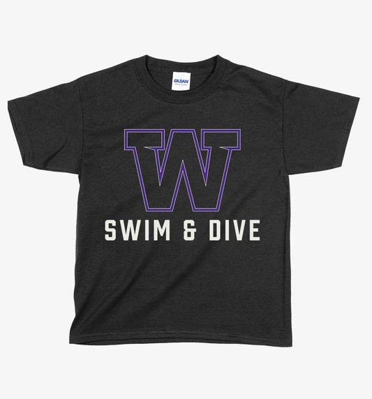 YOUTH SWIM & DIVE - Classic W Tshirt - 5000b