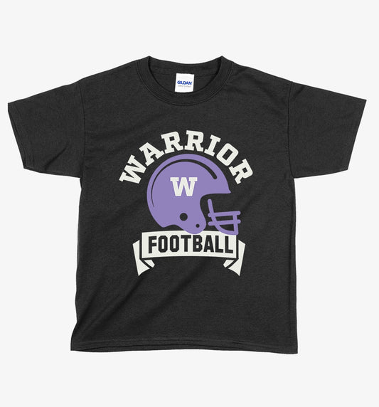 YOUTH FOOTBALL - Helmet Tshirt - 5000b