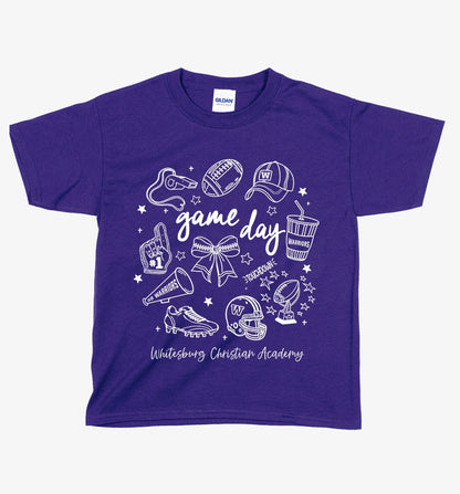 YOUTH FOOTBALL - Game Day Tshirt - 5000b