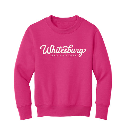 YOUTH Whitesburg Script Sweatshirt - PC90Y